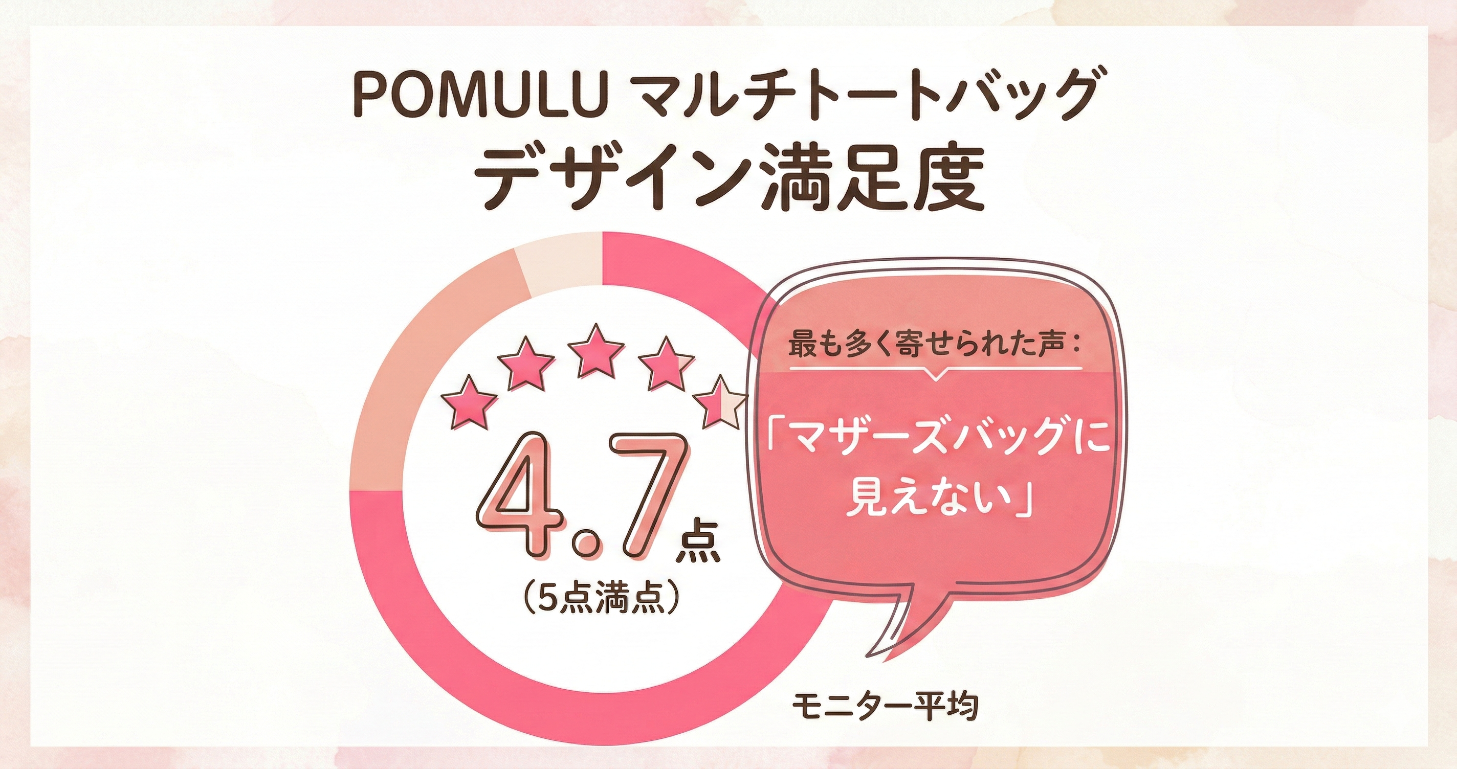 【正直レビュー】荷物が多くても、おしゃれにもこだわりたい。17名のママが語る、POMULU マルチトートバッグの使い心地と本音レビュー。